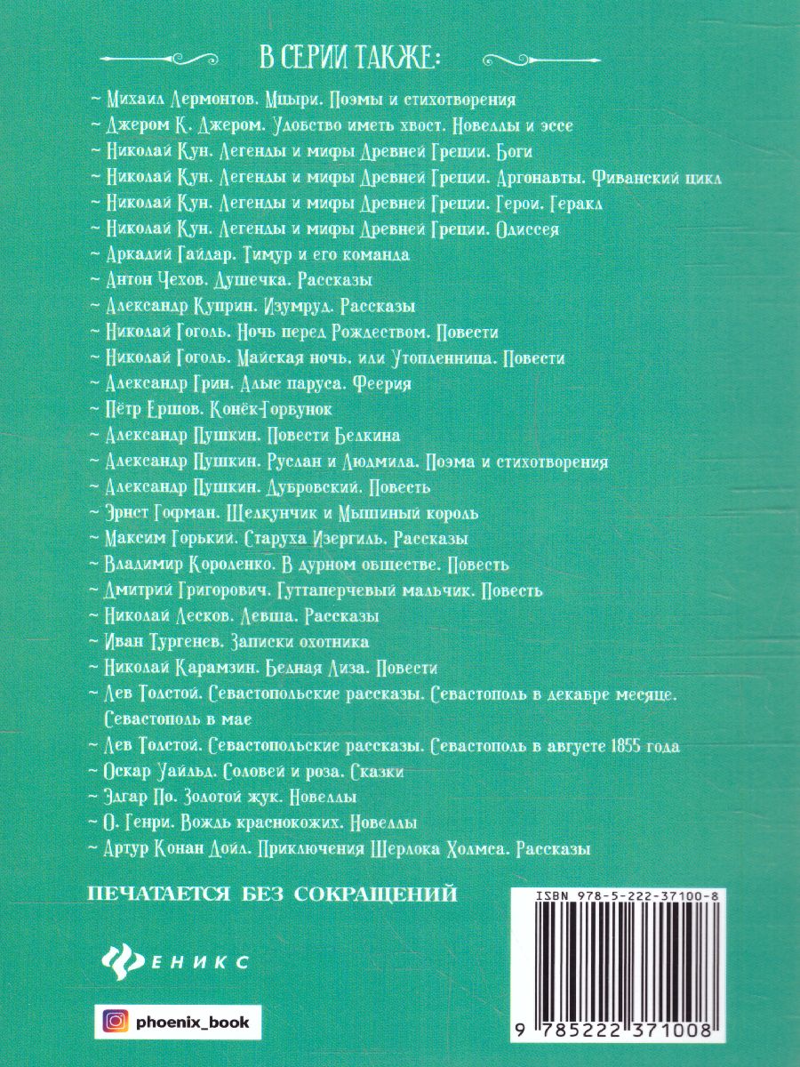 Обложка книги Муму. Рассказы и сказки, Автор Тургенев И.С., издательство Феникс ТД                                          | купить в книжном магазине Рослит