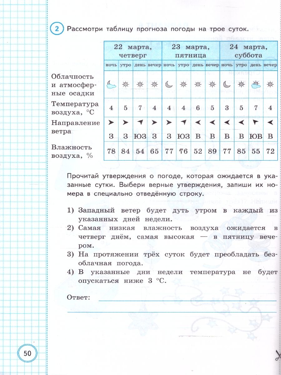 картинка ВПР Окружающий мир за курс нач.шк. ФИОКО. ТЗ. ФГОС (две краски) от магазина Рослит