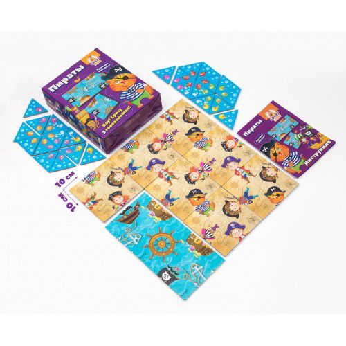 Обложка Головоломка "Пираты", издательство Я РАСТУ ТОЙЗ | купить в книжном магазине Рослит