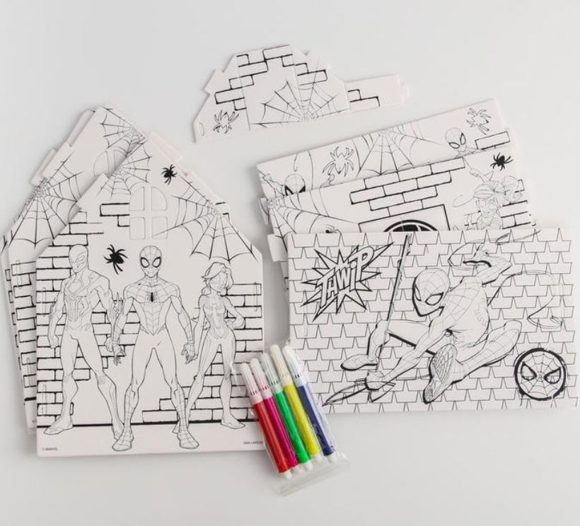 Обложка Набор для творчества Домик раскраска Человек-паук, 2, издательство Буква-Ленд                                         | купить в книжном магазине Рослит